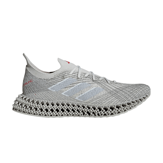 adidas 4DFWD Strung Grey Matte Silver Pure Ruby
